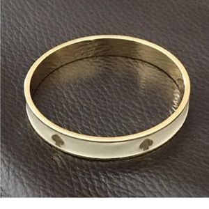 Kate Spade Bracelet Ace of Spade Two Tone Gold & Cream in Good Preowned …